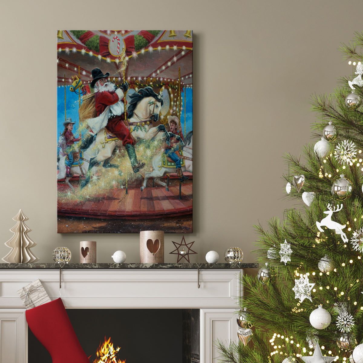 Merry Go Round - Gallery Wrapped Canvas