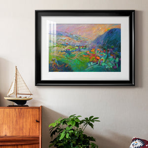 Embraced - Modern Framed Art Print
