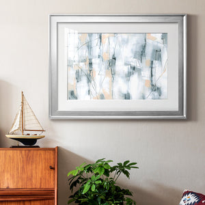 Stone Hatchmarks I - Modern Framed Art Print