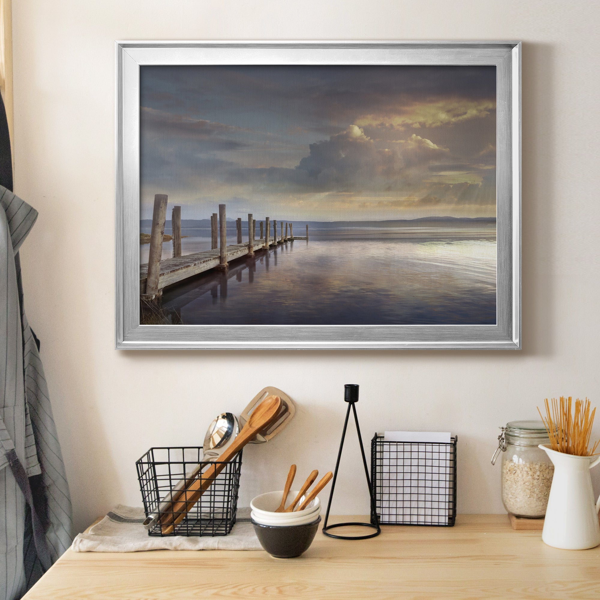 Evening Reflection Premium Classic Framed Canvas - Ready to Hang