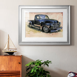 Antique Pickup II Premium Framed Print - Ready to Hang