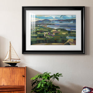 View From Goose Park - Modern Framed Art Print