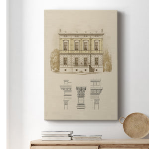 Estate & Plan IV - Canvas Art Print