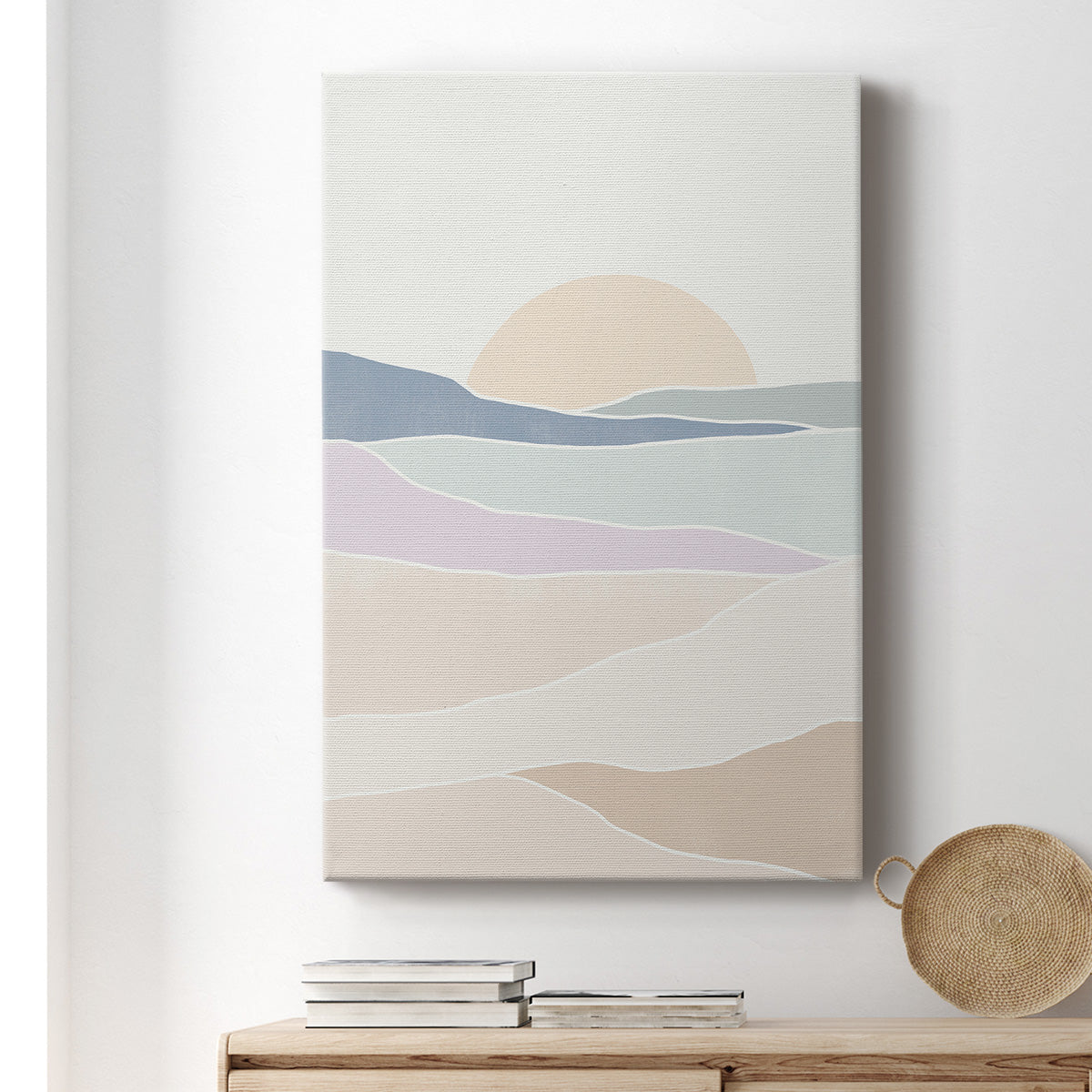 Wave Tableau II Premium Gallery Wrapped Canvas - Ready to Hang