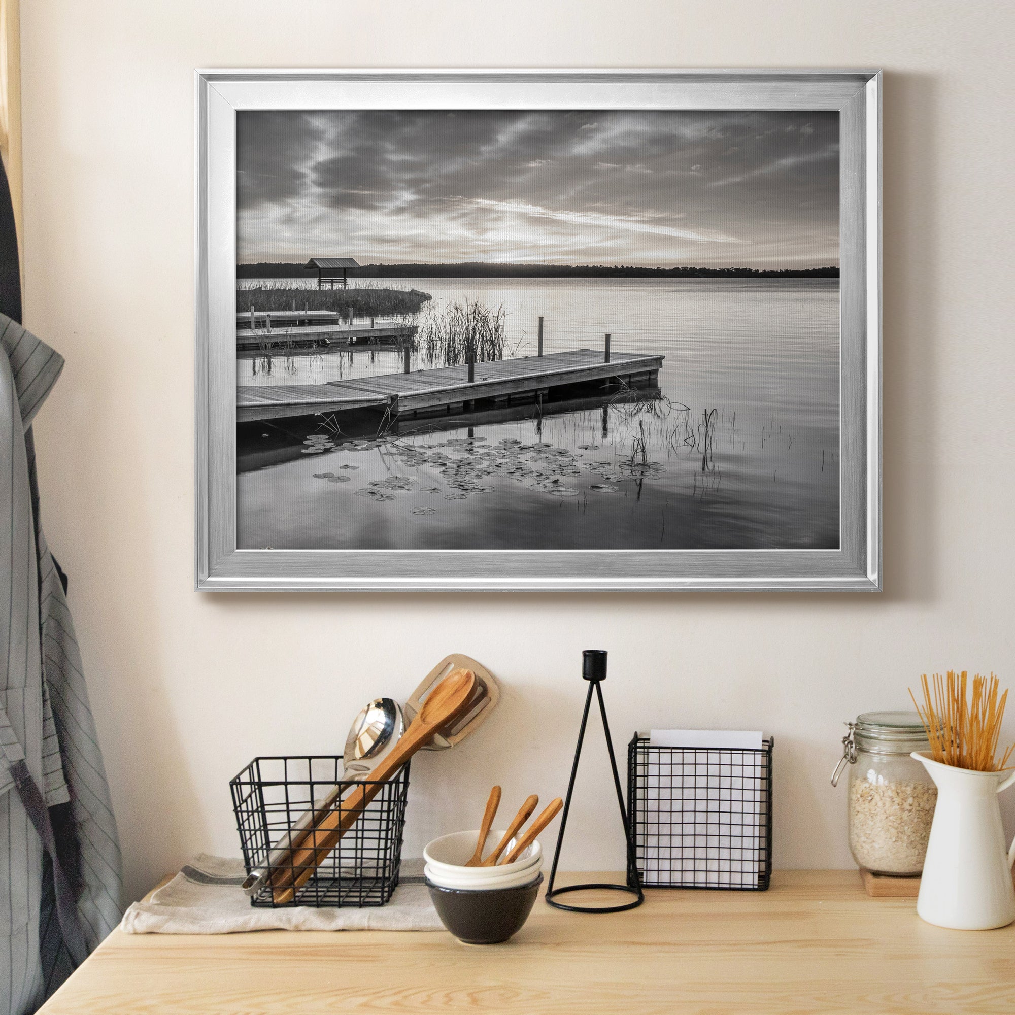 Soft Summer Sunrise Premium Classic Framed Canvas - Ready to Hang