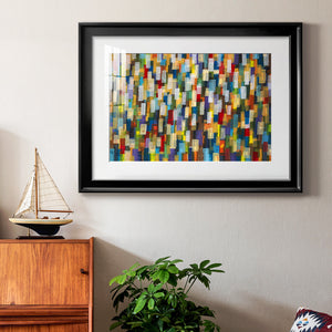 Confetti II - Modern Framed Art Print