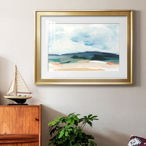 Pastel Vista II - Modern Framed Art Print