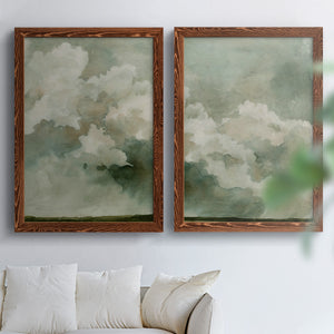 Coming Rain I - Barnwood Framed Canvas Set