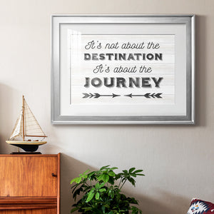 Destination - Modern Framed Art Print