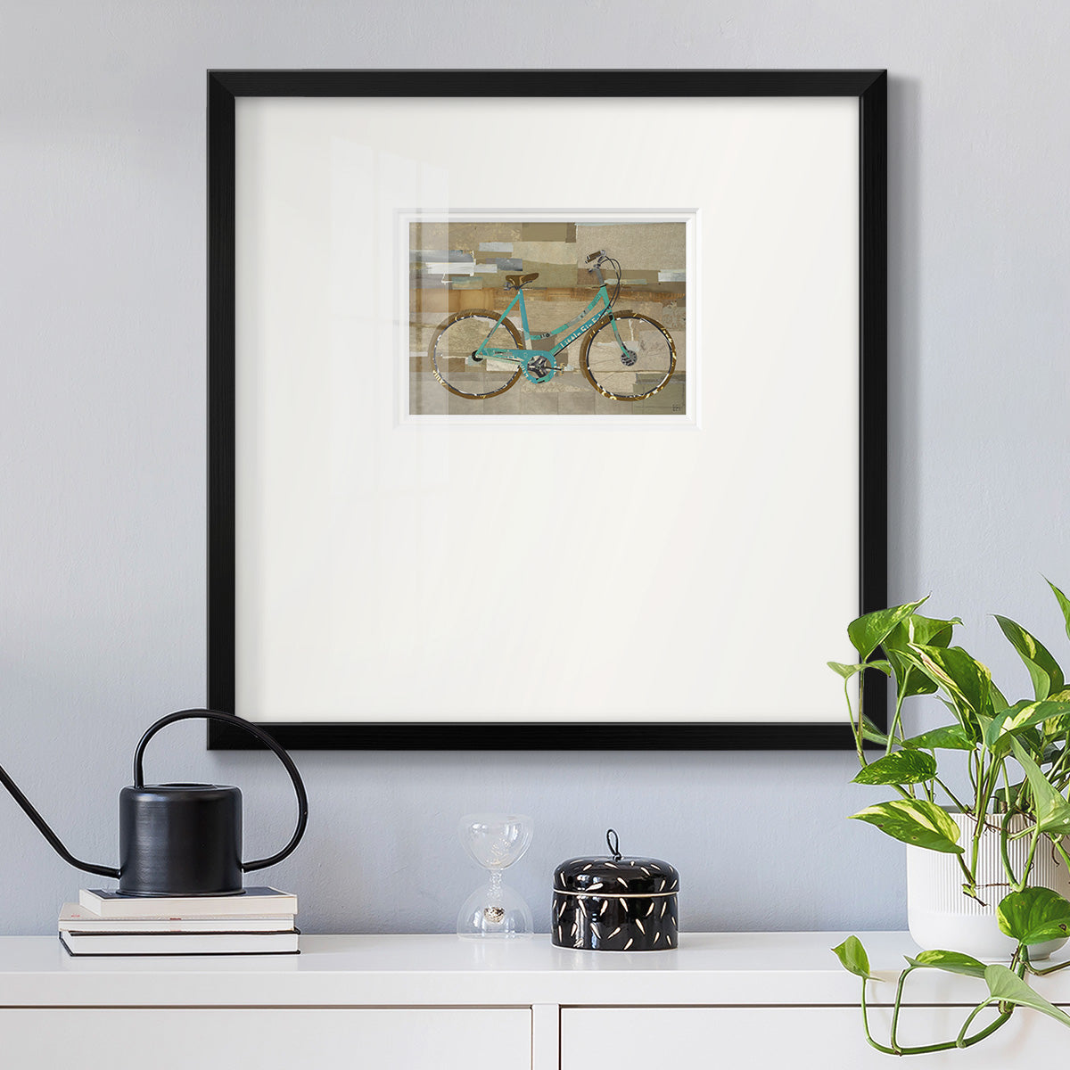 The Dancer Premium Framed Print Double Matboard