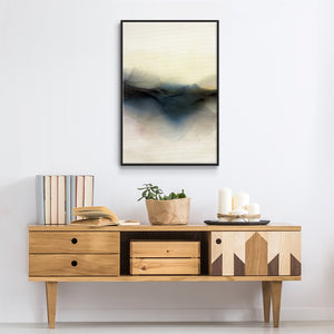 Continuum I - Framed Premium Gallery Wrapped Canvas L Frame - Ready to Hang