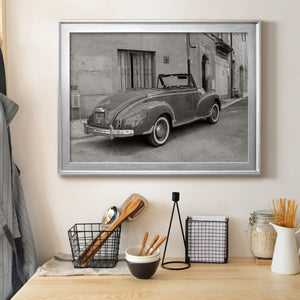 Classic Automobile - Modern Framed Canvas Print