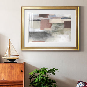 Bright Pastel - Modern Framed Art Print