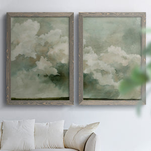 Coming Rain I - Barnwood Framed Canvas Set
