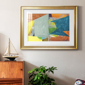 Jigsaw 2 - Modern Framed Art Print