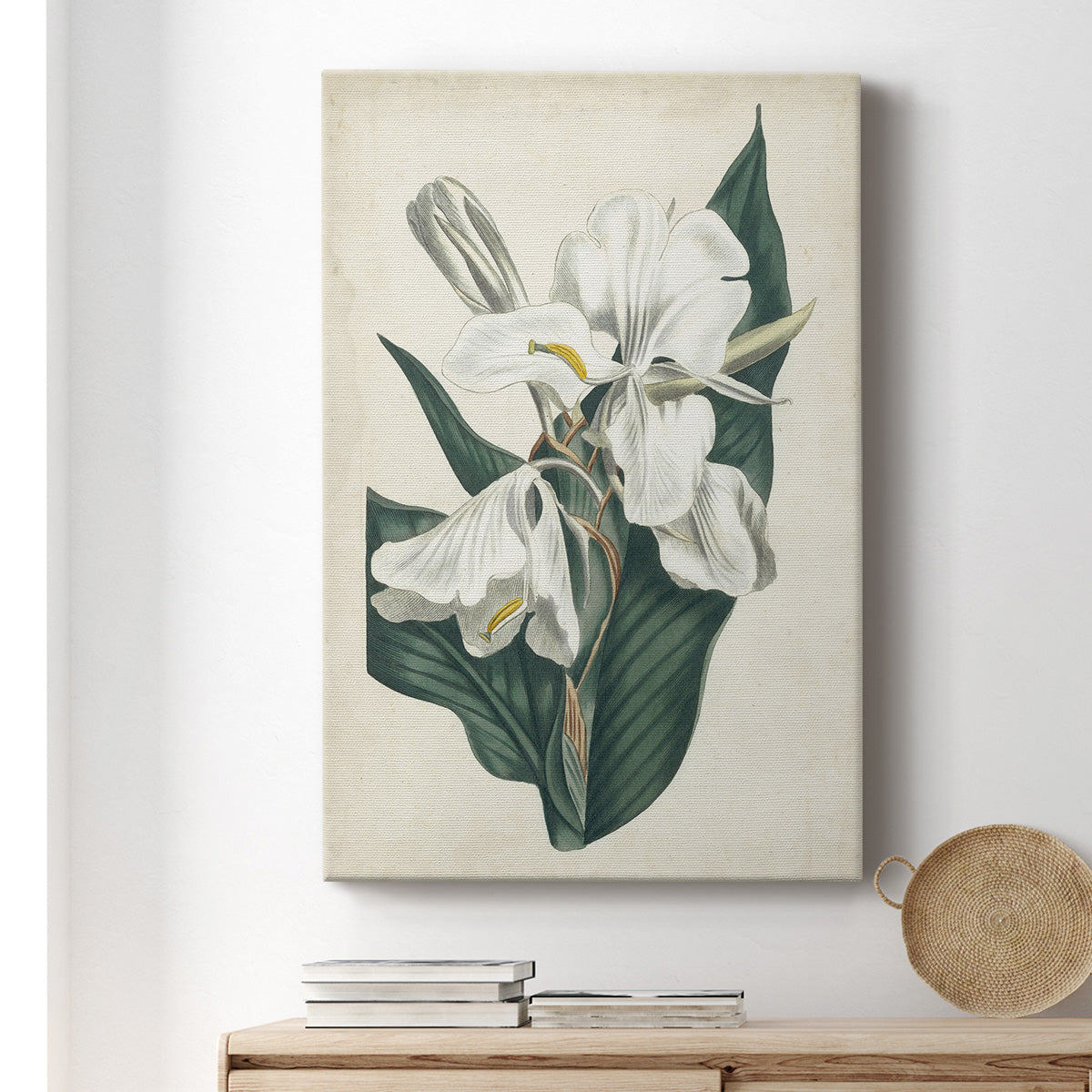 Ivory Garden IV Premium Gallery Wrapped Canvas - Ready to Hang
