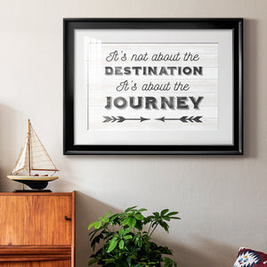 Destination - Modern Framed Art Print