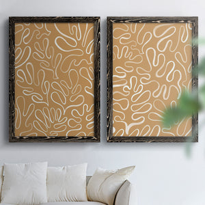 Matisse Pieces I - Premium Framed Canvas 2 Piece Set - Ready to Hang