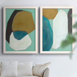 Boulder I - Barnwood Framed Canvas Set