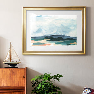Pastel Vista I - Modern Framed Art Print