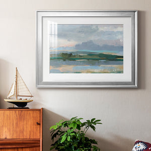 Twilight Vista Study II - Modern Framed Art Print
