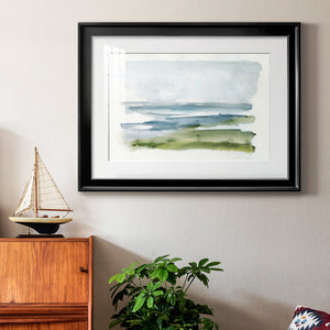 Coastline Splash I - Modern Framed Art Print