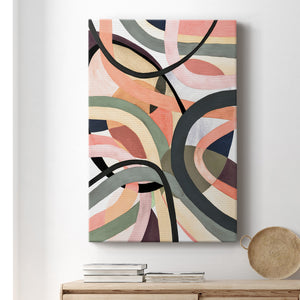 Pastel Tangle II - Canvas Art Print