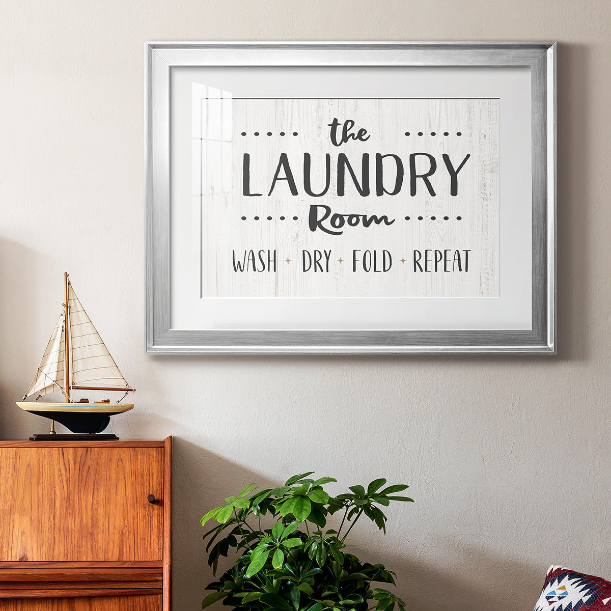 The Laundry Room Premium Framed Print - Ready to Hang