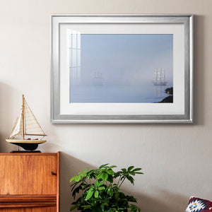 In the Mist - Modern Framed Art Print