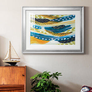 Feathery I - Modern Framed Art Print