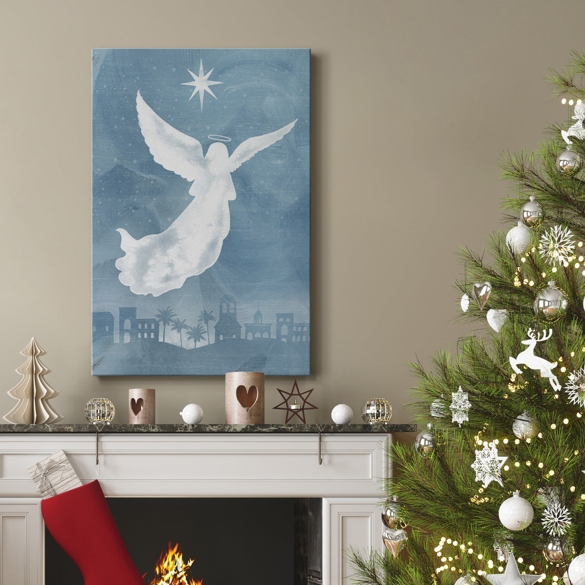 Star of Bethlehem Collection B Premium Gallery Wrapped Canvas - Ready to Hang
