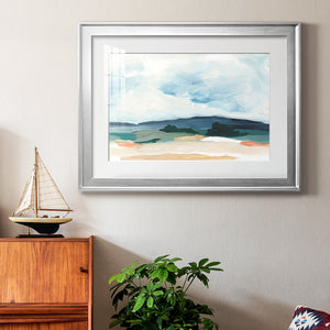 Pastel Vista II - Modern Framed Art Print