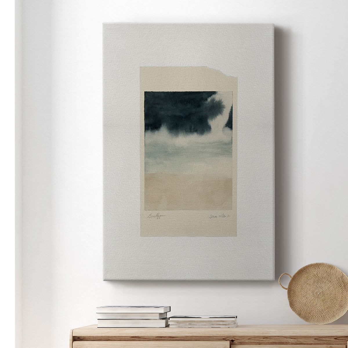 Storm Rolls In I Premium Gallery Wrapped Canvas - Ready to Hang
