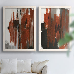 Loft Pastel V - Barnwood Framed Canvas Set