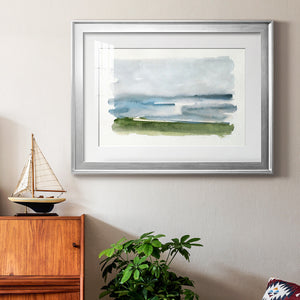 Coastline Splash II - Modern Framed Art Print