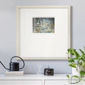 Water Reflections- Premium Framed Print Double Matboard