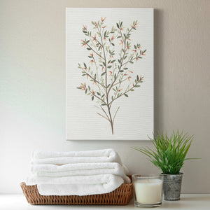 Single Sprig III Premium Gallery Wrapped Canvas - Ready to Hang