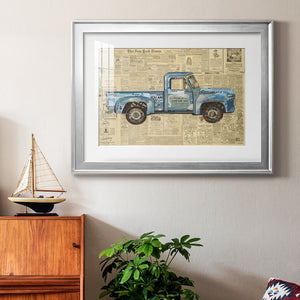 George's '53 Ford - Modern Framed Art Print