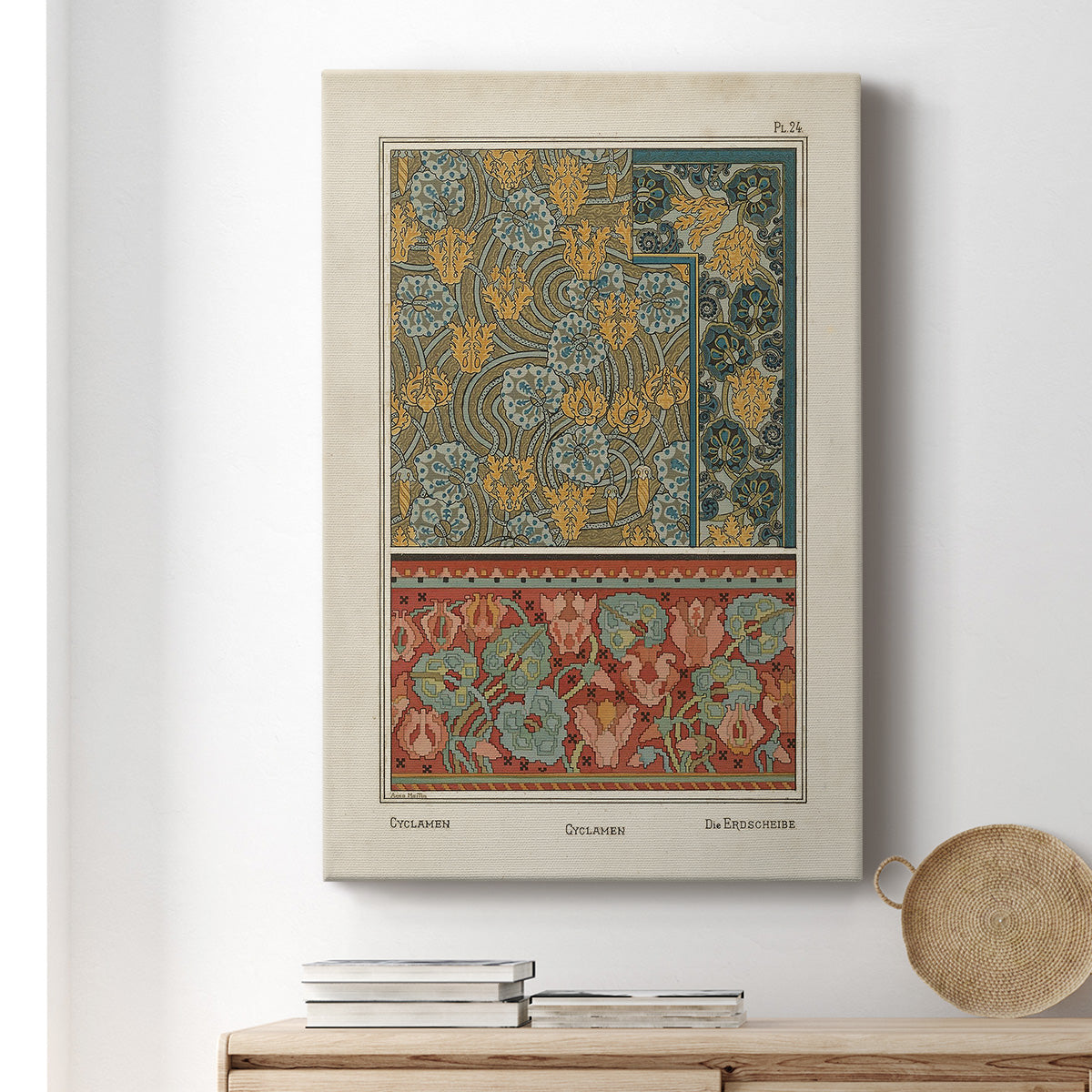 Nouveau Decorative I Premium Gallery Wrapped Canvas - Ready to Hang