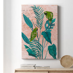 The Tropical Song IV Premium Gallery Wrapped Canvas - Ready to Hang