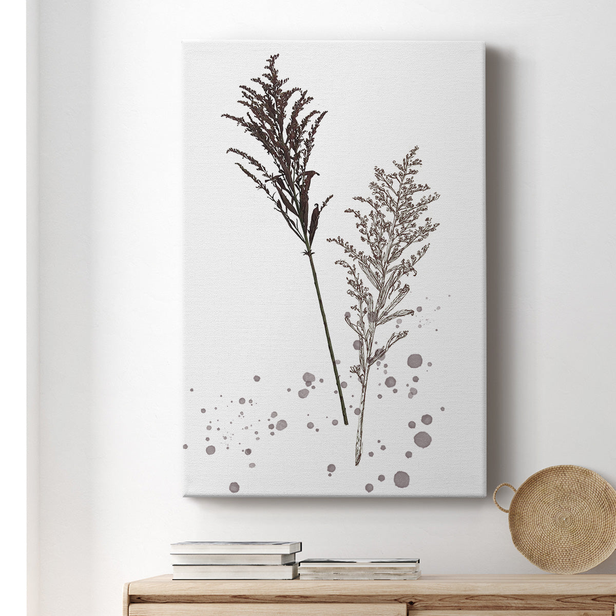 Botany Flower VI Premium Gallery Wrapped Canvas - Ready to Hang