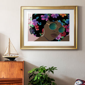 Butterfly Diva II - Modern Framed Art Print