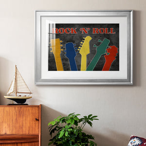 Rock and Roll - Modern Framed Art Print