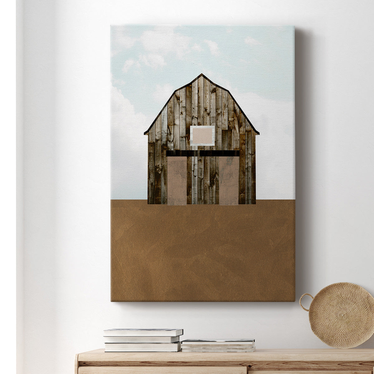 A Barn's Portrait IV Premium Gallery Wrapped Canvas - Ready to Hang