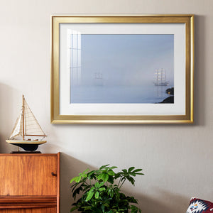 In the Mist - Modern Framed Art Print