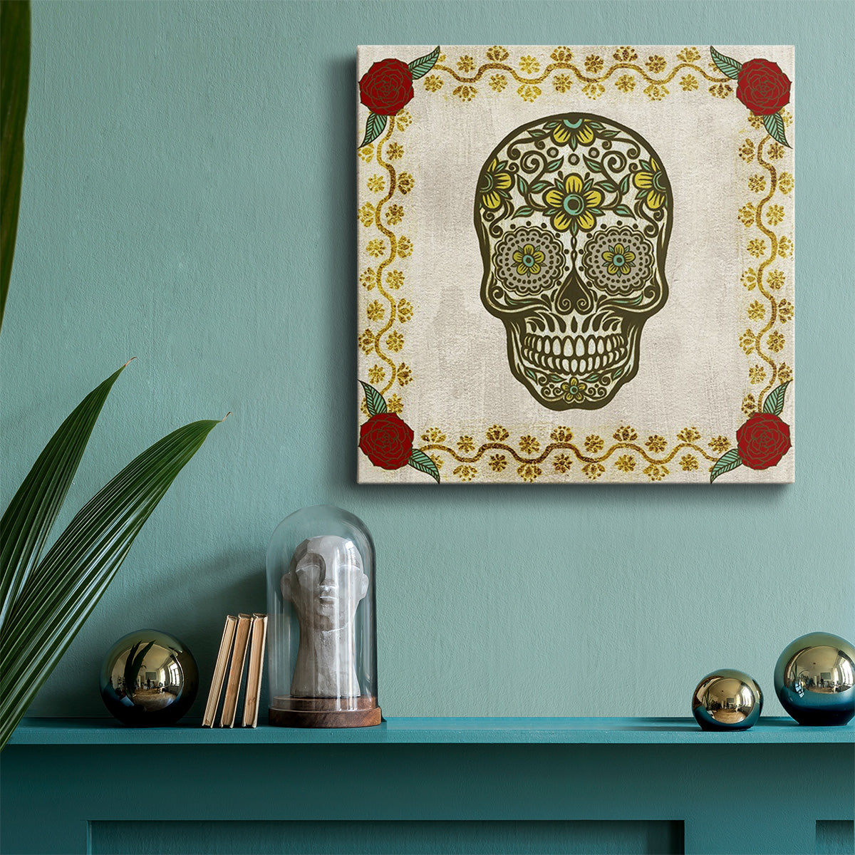 Day of the Dead II-Premium Gallery Wrapped Canvas - Ready to Hang