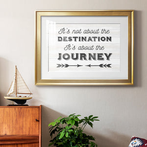 Destination - Modern Framed Art Print