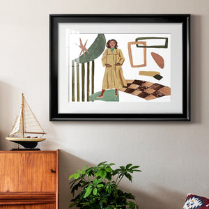 Vintage Vibes VI - Modern Framed Art Print
