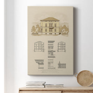 Estate and Plan II - Canvas Art Print