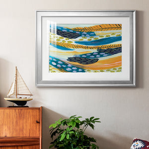 Feathery III - Modern Framed Art Print